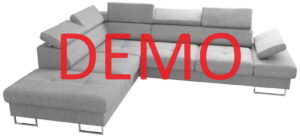 Γωνιακός καναπές Gelito-Gkri-Αριστερή