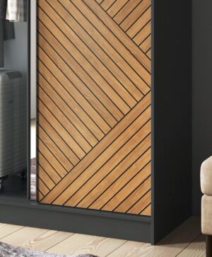 Ντουλάπα συρόμενη Phylo II με καθρέπτη