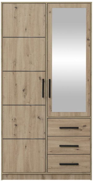 Ντουλάπα Kos 2D Δίφυλλη