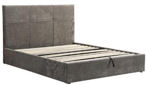 Επενδυμένο κρεβάτι Raziel-Kafe-160x200-Lift-Storage