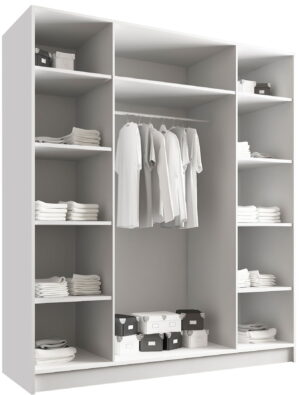 Ντουλάπα Santi III Τετράφυλλη-Gkri-Mauro