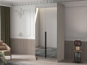 Ντουλάπα Bono III Δίφυλλη-Gkri-Mauro