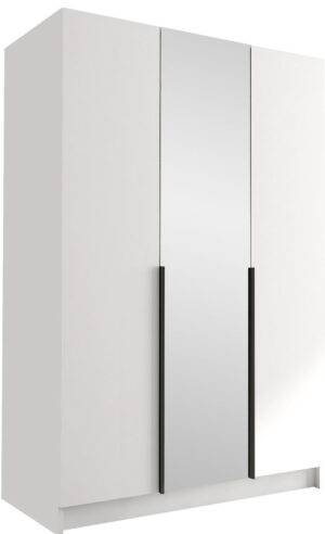 Ντουλάπα Calia II Τρίφυλλη-Leuko-Mauro