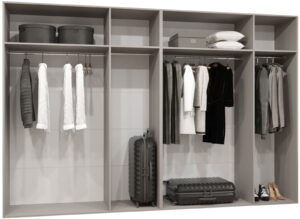 Ντουλάπα Malaga εξάφυλλη-Cashmere