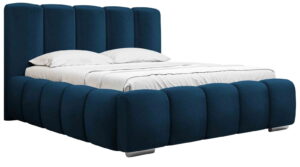 Επενδυμένο κρεβάτι Wizko-Mple Skouro-140 x 200