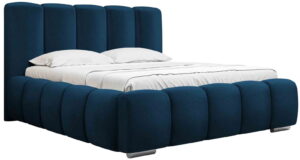 Επενδυμένο κρεβάτι Wizko-Mple Skouro-160 x 200