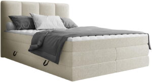 Επενδυμένο κρεβάτι Point-Ekrou-160 x 200