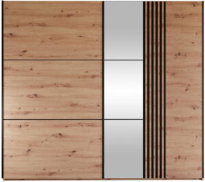 Ντουλάπα Sintra 250 συρόμενη-Fusiko-Mavro