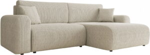 Γωνιακός καναπές Floryn-Εκρού