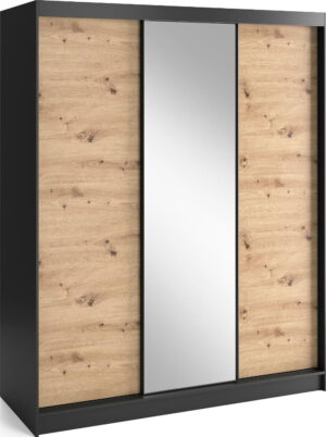 Ντουλάπα συρόμενη Svole III με καθρέπτη