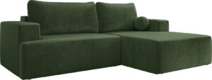 Γωνιακός καναπές Mivo-Prasino-Δεξιά
