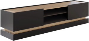 Έπιπλο Τηλεόρασης Zarpant 200 2K-Μαύρο