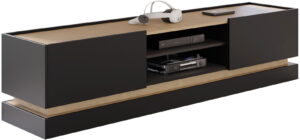 Έπιπλο Τηλεόρασης Zarpant 200 2K-Μαύρο