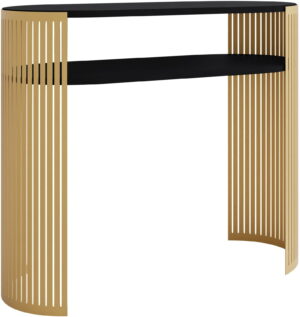 Κονσόλα Fikoli-Μαύρο - Χρυσό