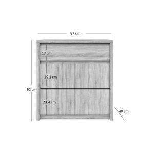 Κομότα Norton 87x40x91.5εκ Sonoma