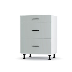 Modest Κάτω Ντουλάπι Συρταριέρα Γκρι  60x48x82εκ