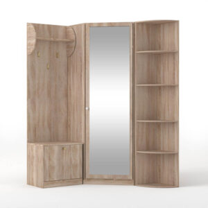 Oksana Γωνιακό Σετ Εισόδου Σονόμα 126-143x35-40x200εκ