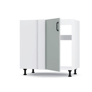 Modest Κάτω Γωνιακό Ντουλάπι Γκρι 100x48x82εκ