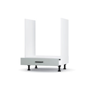 Modest Κάτω Ντουλάπι Φούρνου Γκρι 60x48x82cm