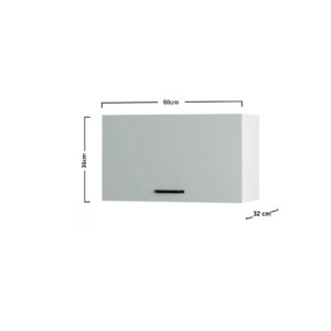 Modest Πάνω Ντουλάπι Απορροφητήρα Γκρι 60x32x36εκ