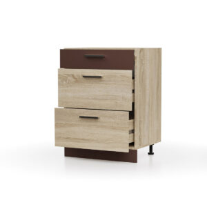 Alina Συρταριέρα Κάτω 60x44,5x85εκ Σονόμα-Μόκκα