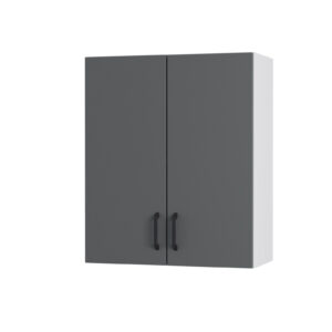 Modest Πάνω Ντουλάπι Ανθρακί 60x32x72εκ