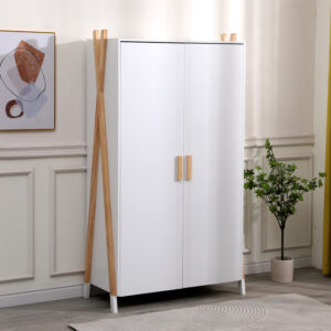 ΝΤΟΥΛΑΠΑ ΠΑΙΔΙΚH PASCHAL HM2494.03 ΛΕΥΚΗ ΜΕΛΑΜΙΝΗ-ΠΟΔΙΑ ΞΥΛΟ ΠΕΥΚΟΥ 96x44x170Υεκ.