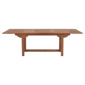 TΡΑΠΕΖΙ ΤΡΑΠΕΖΑΡΙΑΣ ΑΝΟΙΓΟΜΕΝΟ CRANDER HM6376 ΞΥΛΟ TEAK ΣΕ ΦΥΣΙΚΟ 180-240x100x76Υεκ