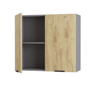 Craft Πάνω Ντουλάπι Χρυσό Δρυς 80x32x72cm