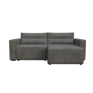 Silver Γωνιακός Καναπές Κρεβάτι με Αναστρέψιμη Γωνία Γκρι 245x148x94cm