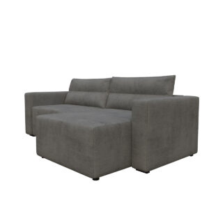 Silver Γωνιακός Καναπές Κρεβάτι με Αναστρέψιμη Γωνία Γκρι 245x148x94cm