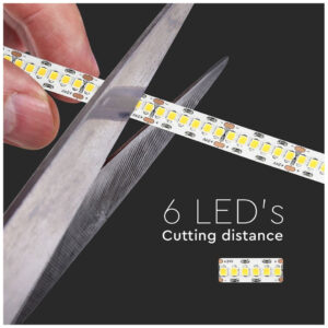 LED Ταινία V-TAC 24V 18W Samsung 240 led smd 2835/m Φως Ημέρας CRI95+ 10Μ 332