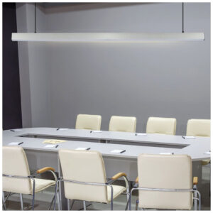 LED V-TAC Κρεμαστό Γραμμικό Φωτιστικό Ασημί 40W SAMSUNG Chip Ψυχρό Λευκό 0601