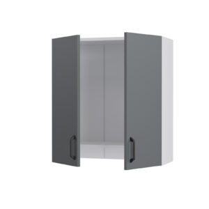 Modest Πάνω Ντουλάπι Απορροφητήρα Ανθρακί 60x32x68εκ