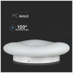 LED V-TAC Φωτιστικό Οροφής 80W Στρογγυλό Λευκό Εξωτερικό Με Αλλαγή Χρώματος Φωτισμού Ντιμαριζόμενο