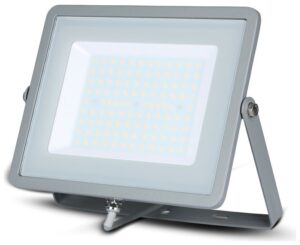 V-TAC LED Προβολέας 100W SAMSUNG CHIP SMD Σώμα Γκρι  5 χρόνια εγγύηση Φως Ημέρας 473
