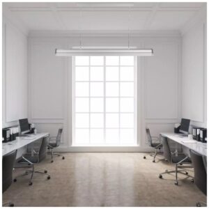 LED Φωτιστικό Πάνελ Κρεμαστό Διάφανο 120cm x 30cm 40W Φώς Ημέρας 4000Κ 6458