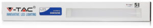 V-TAC LED Λεπτό Φωτιστικό Τύπου Φθορισμού Τ8 120cm SAMSUNG CHIP 40w Ψυχρό Λευκό 667