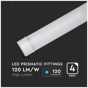 V-TAC LED Λεπτό Φωτιστικό Τύπου Φθορισμού Τ8 120cm SAMSUNG CHIP 40w Ψυχρό Λευκό 667