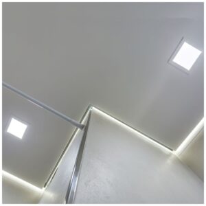 LED V-TAC LED Mini panel Samsung SMD 24W χωνευτό τετράγωνο 6400K Ψυχρό λευκό 0723