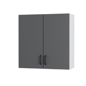 Modest Πάνω Ντουλάπι Ανθρακί 80x32x72εκ