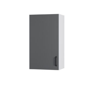 Modest Πάνω Ντουλάπι Ανθρακί 40x32x72cm