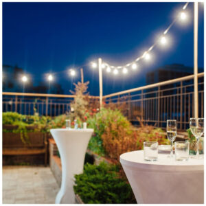 Καλωδιογιρλάντα με Λάμπες LED 10 μέτρα με 20 Λαμπτήρες 0,5W για Εξωτερικό Χώρο IP44 Ψυχρό Λευκό
