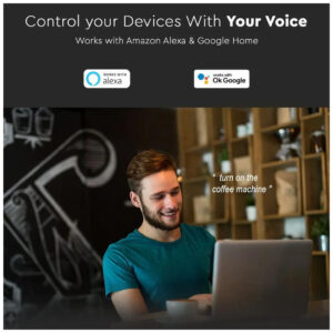 V-TAC Έξυπνη Φις- Πρίζα Επέκταση με USB και WiFi Συμβατή με V-TAC Smart Home, Amazon Alexa και Google Home 8416