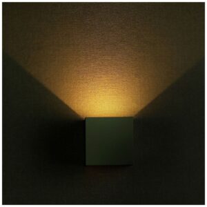 Φωτιστικό Τοίχου Απλίκα V-TAC 12W Bridgelux Chip Αλουμίνιο Γκρι Τετράγωνο IP65 Φως Ημέρας 8532