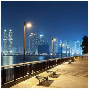 LED V-TAC Φωτιστικό Δρόμου Ηλιακό 15W Σώμα Μαύρο με Ανιχνευτή Κίνησης Φως Ημέρας 8549