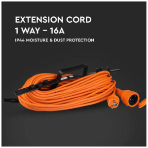V-TAC Μπαλαντέζα Σούκο με 30m Καλώδιο 3×1,5mm Χρώμα Πορτοκαλί IP44 8815
