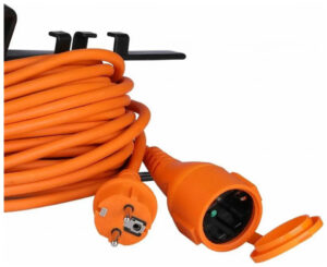 V-TAC Μπαλαντέζα Σούκο με 30m Καλώδιο 3×1,5mm Χρώμα Πορτοκαλί IP44 8815