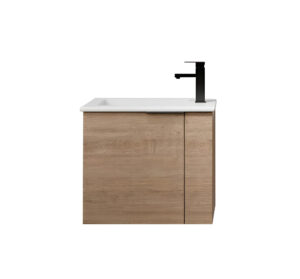 Σετ Πάγκου CLEIO 60cm Κόντρα Πλακέ Θαλάσσης (Plywood) χρ.CAPPUCINO κωδ.S3BCLEIO060CAP