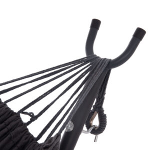 ΑΙΩΡΑ CRAVE HM6304.01 ΑΝΘΡΑΚΙ ΜΕΤΑΛΛΙΚΟΣ ΣΚΕΛΕΤΟΣ-ΣΚΟΥΡΟ ΓΚΡΙ ΥΦΑΣΜΑ 265x93x105Υεκ